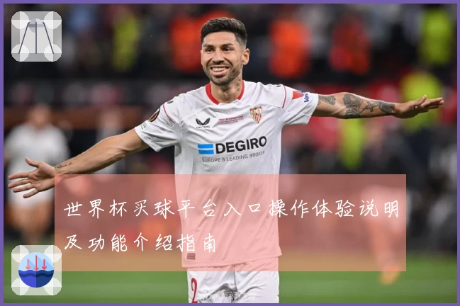 世界杯买球平台入口操作体验说明及功能介绍指南